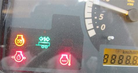 kubota skid steer dashboard symbol